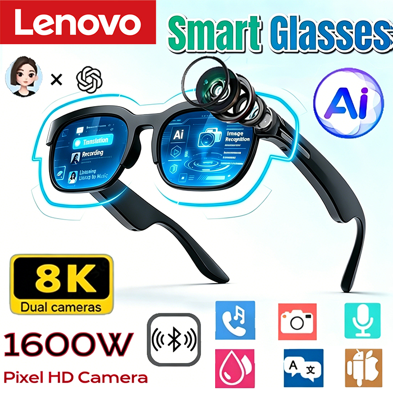 Smart Glasses Ar - Lenovo Smart Glasses 2026 New AI