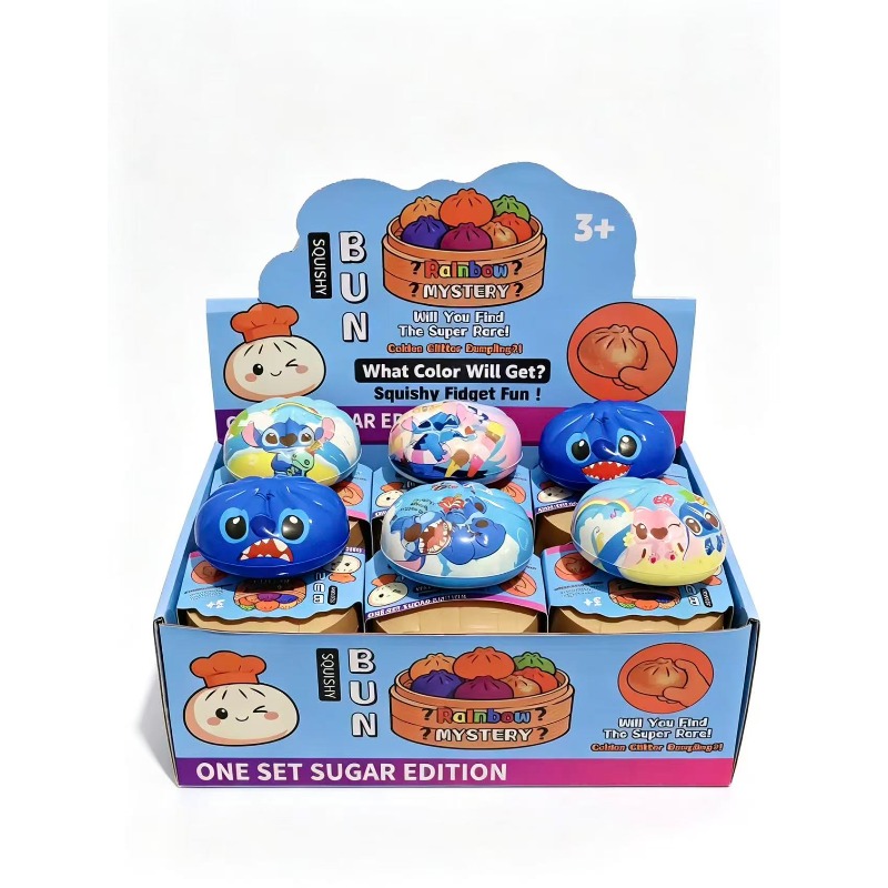 Electronics Latest Gadgets - Anime Stitch Squishy Steamed Bun Fidget