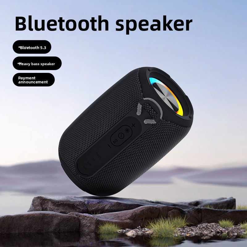 Bluetooth Speaker Waterproof - Heavy Subwoofer Smart Audio Outdoor Party