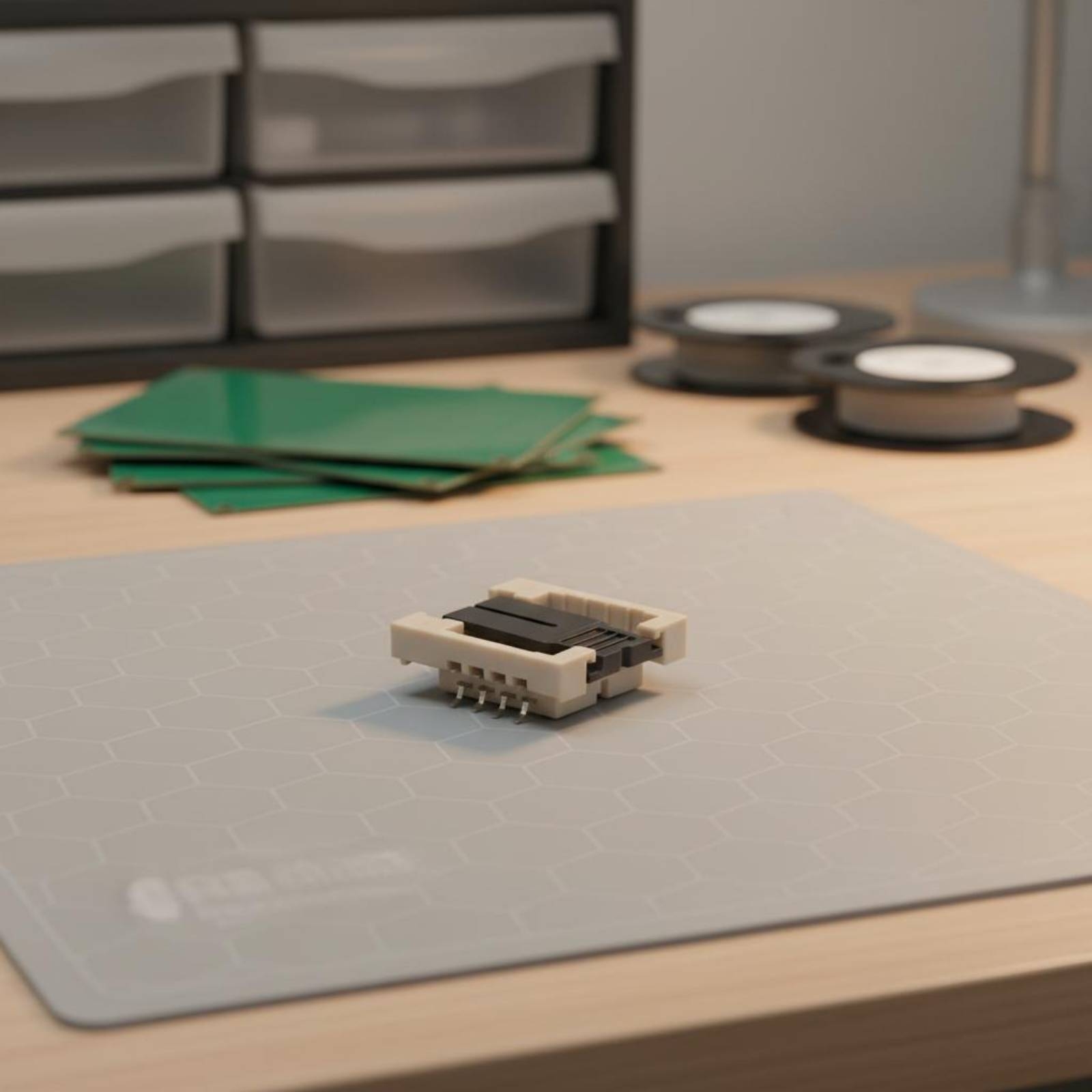 Electronics & Gadgets Starting With D - QFN8 Test Socket Hinged QFN8 Contact