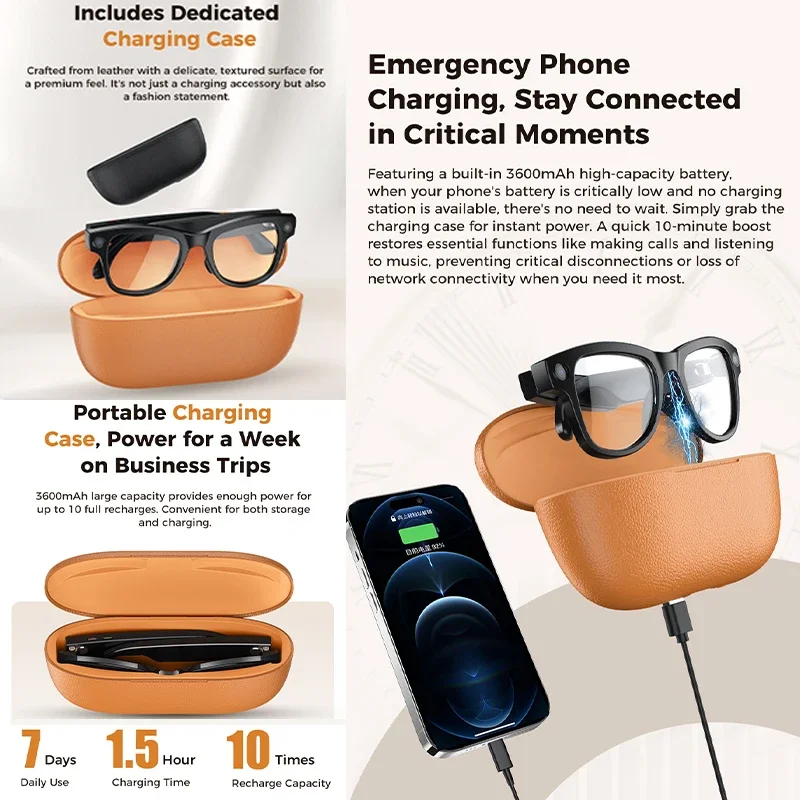 2026 New AI Smart Glasses with - Smart Glasses Ar recension och pris