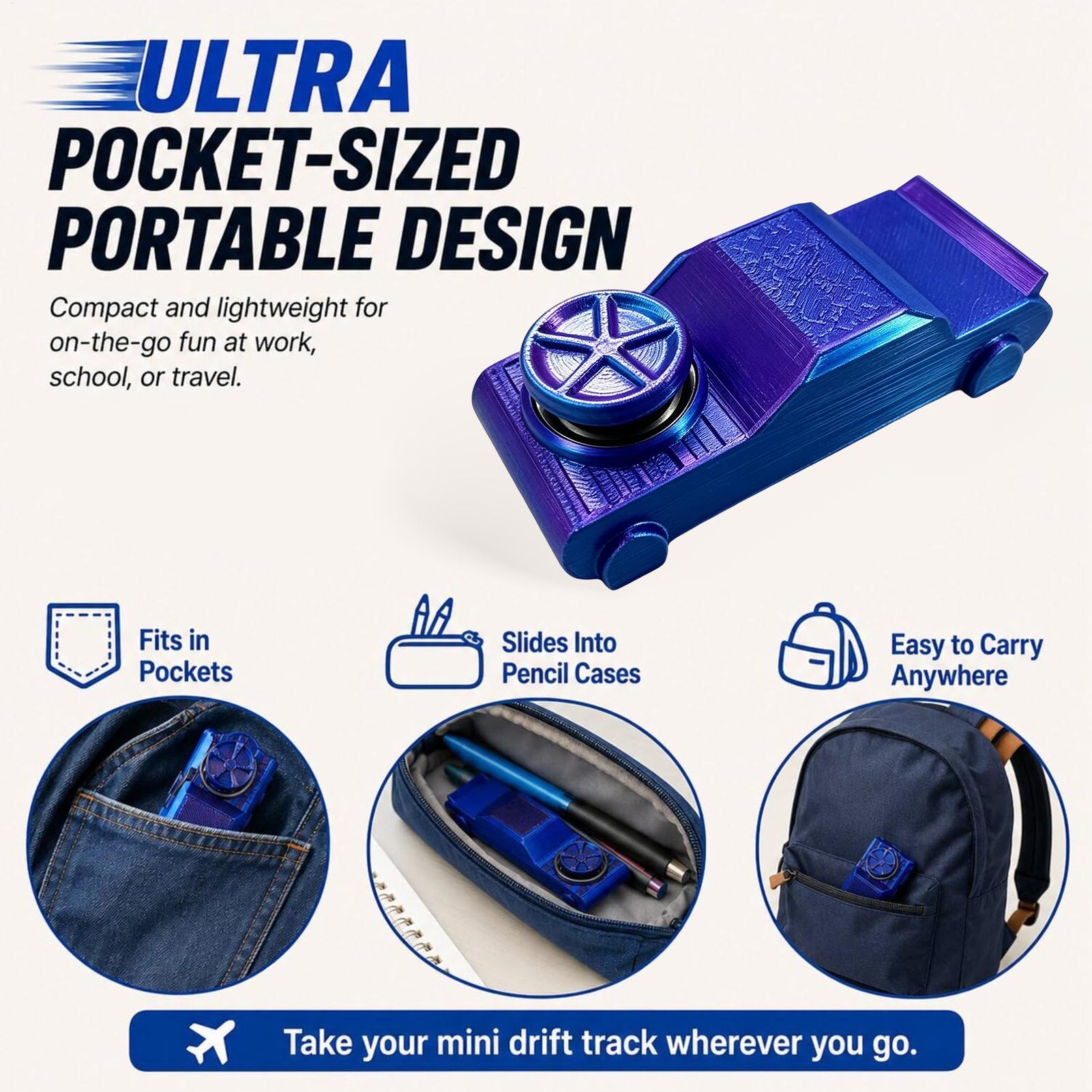 Mini Pocket Drift Car Fidget T - Electronics Latest Gadgets recension och pris