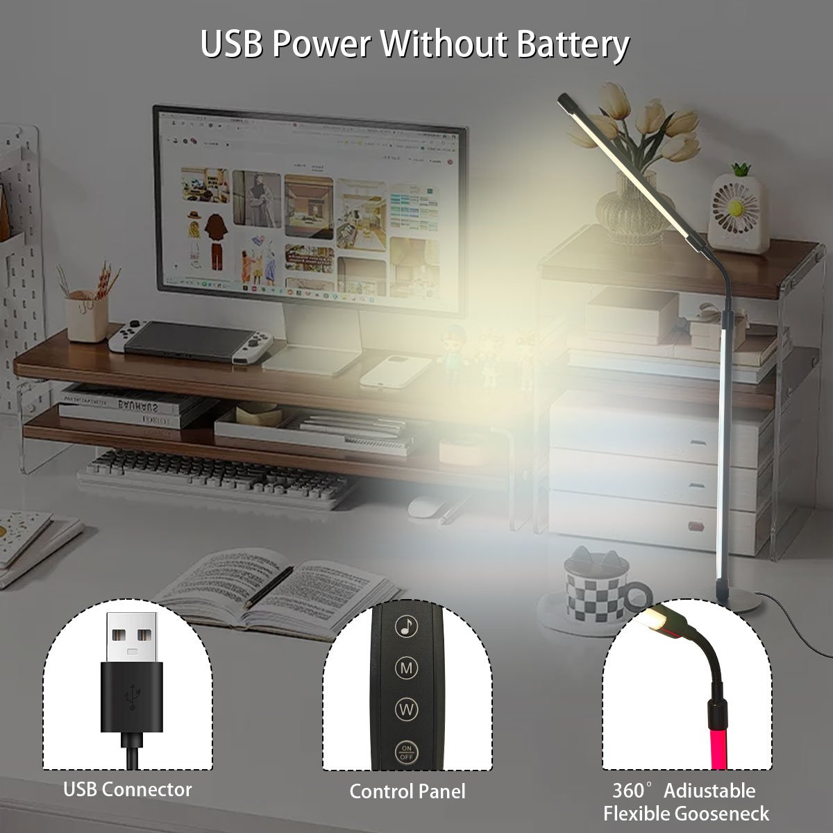 Smart Rgb Color-Changing Led D - Rgb Desk Lamp Smart recension och pris