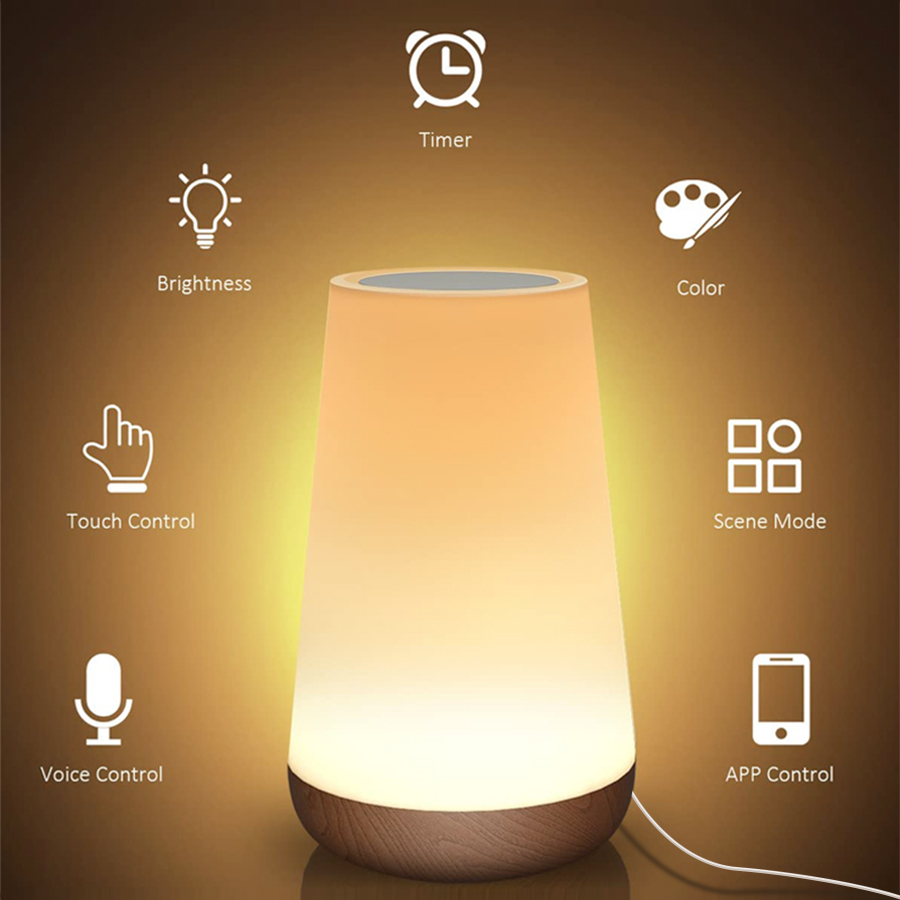Tuya WiFi Smart Table Lamp Dim - Rgb Desk Lamp Smart recension och pris