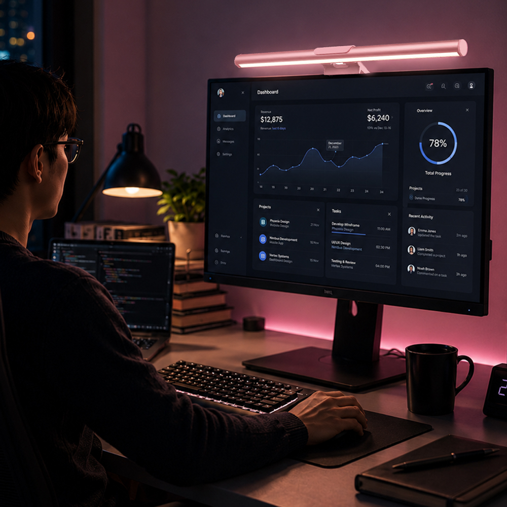 Setup Smart Wifi RGB Monitor L - Rgb Desk Lamp Smart recension och pris