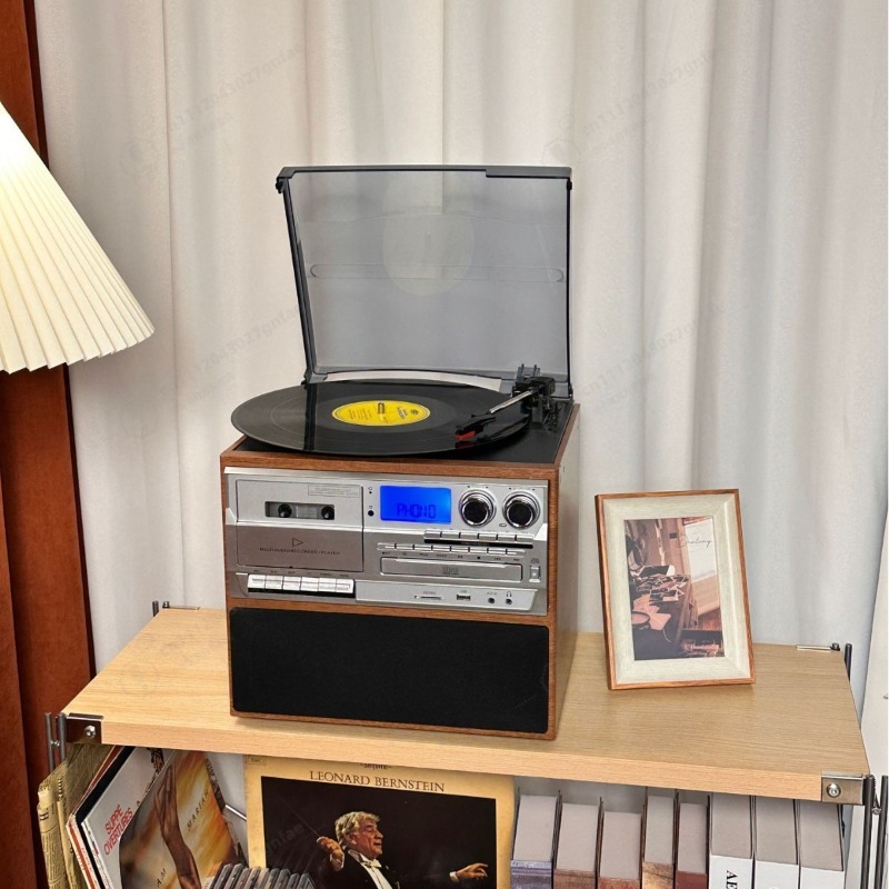 Retro Vinyl CD All-in-one Mach - Bluetooth Speaker Waterproof recension och pris