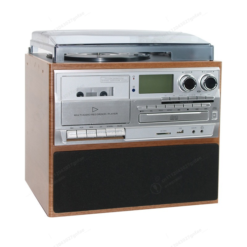 Retro Vinyl CD All-in-one Mach - Bluetooth Speaker Waterproof recension och pris