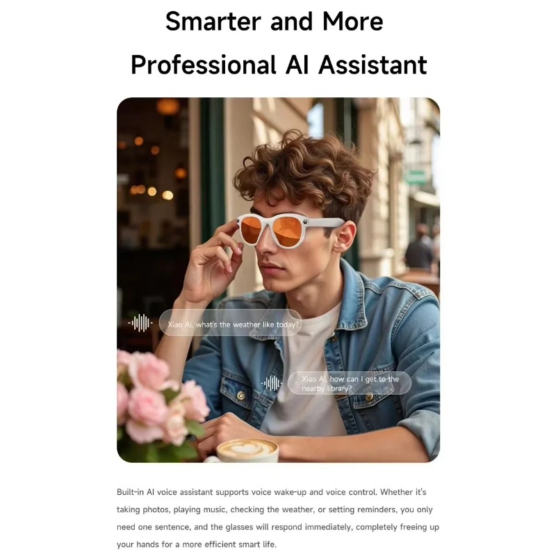 8KHD Smart AI Glasses Color Ch - Smart Glasses Ar recension och pris