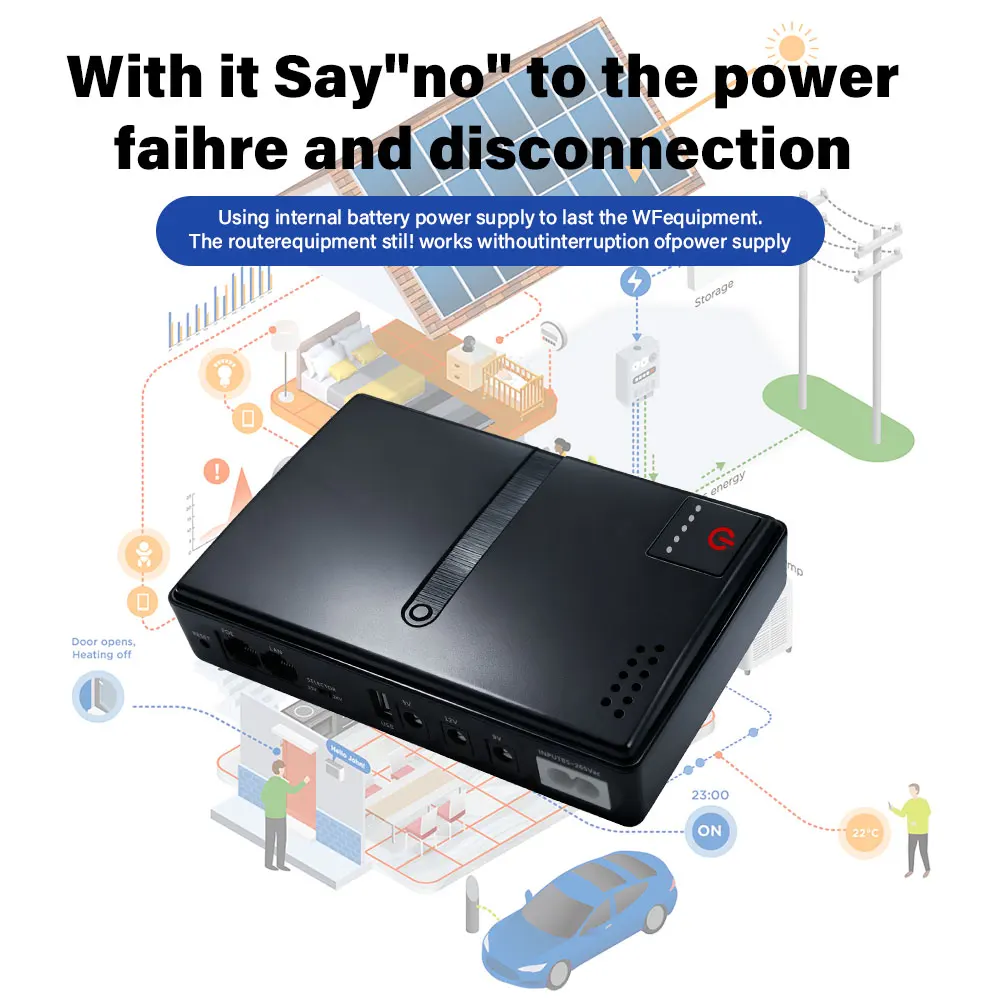 DC18W AC85-265Vac/50-60Hz 1A/2 - Portable Wifi Hotspot recension och pris