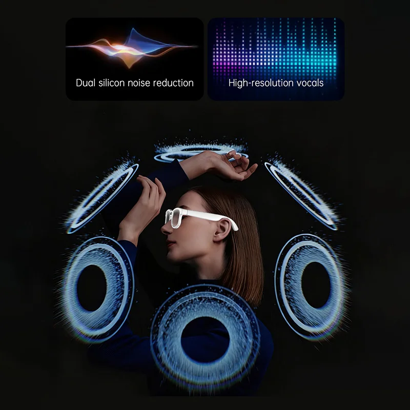 6K HD AI Camera Glasses 800MP  - Smart Glasses Ar recension och pris
