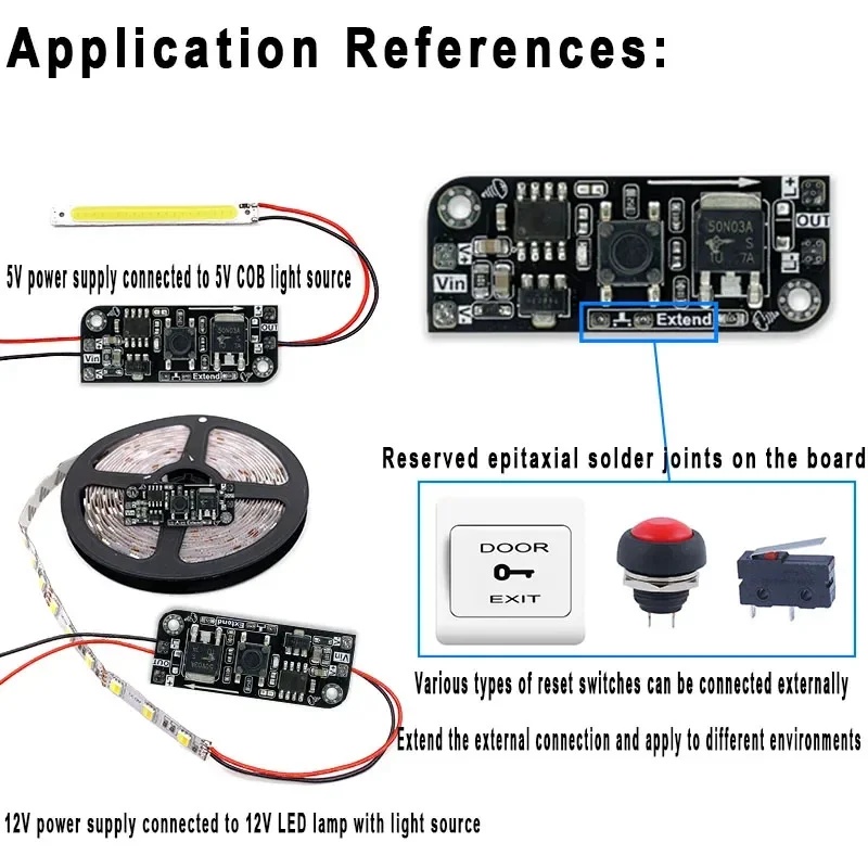 Micro Button Dimming Board Key - Electronics & Gadgets Starting With D recension och pris