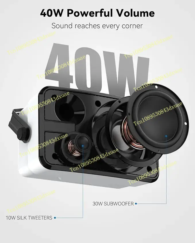 inwa Outdoor Bluetooth Speaker - Bluetooth Speaker Waterproof recension och pris
