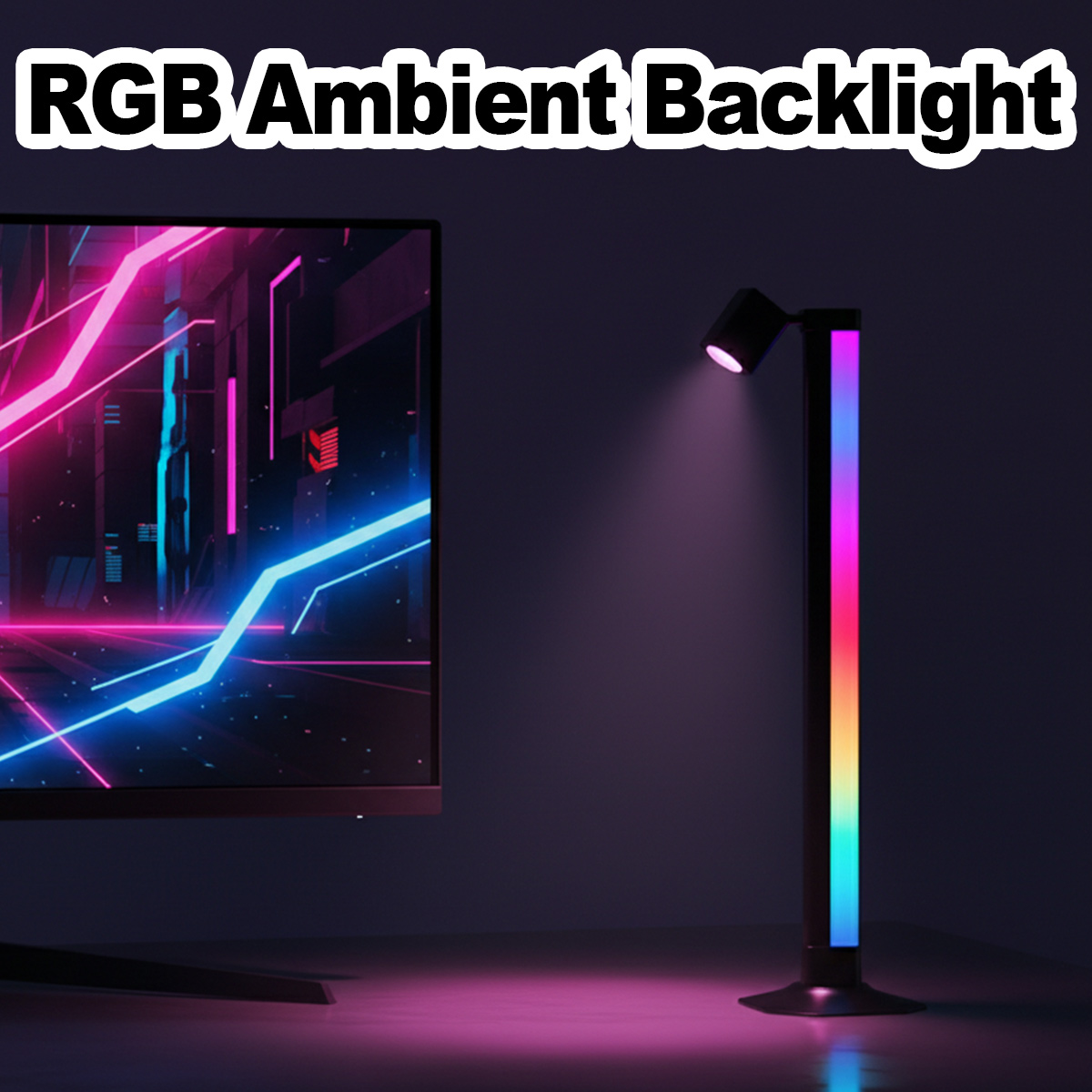 Smart Light Bar LED RGB Music  - Rgb Desk Lamp Smart recension och pris