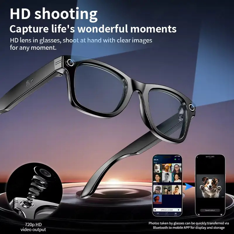 AI Smart Glasses with 8MP Came - Smart Glasses Ar recension och pris